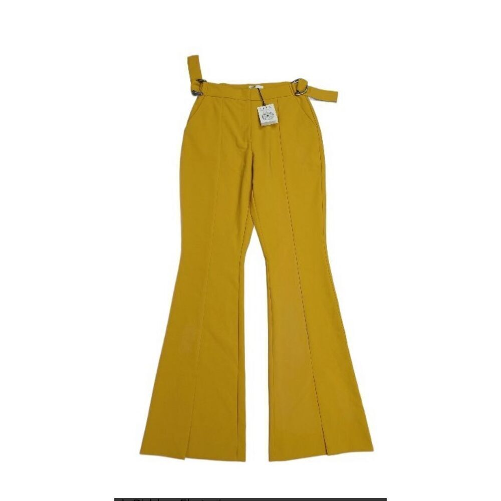 NWT LITA by Ciara Saffron Flared Leg Suit Pants Size 6 Flare leg